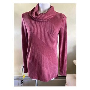 Cowl Neck Knit Top